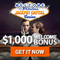 $600 Welcome Pack at Jackpot Capital!
